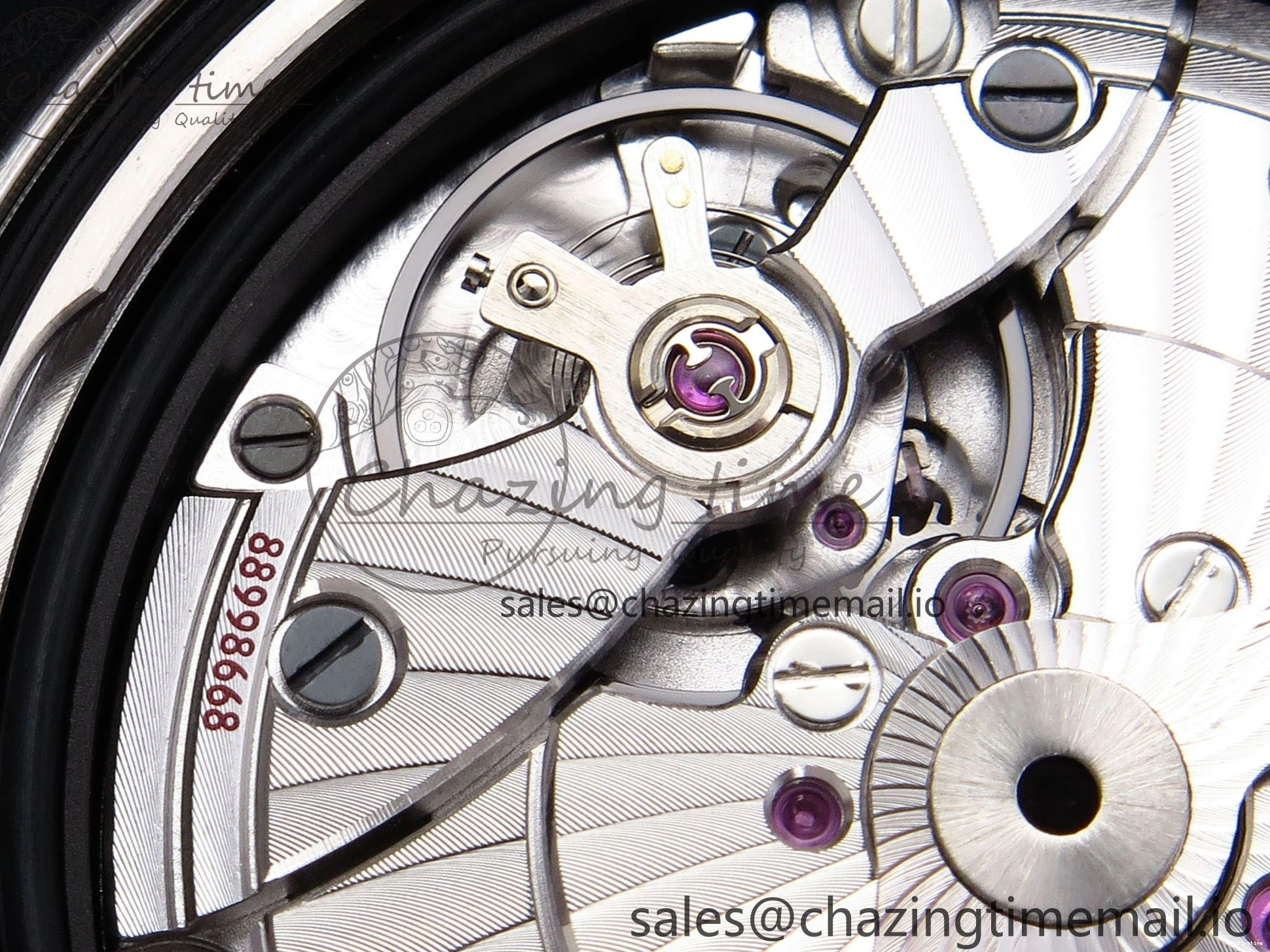 0307 AllSeason Planet Ocean 43.5mm SS VSF 1:1 Best Edition Gray Bezel Gray Dial on Black Rubber Strap A8900 Super Clone 7712